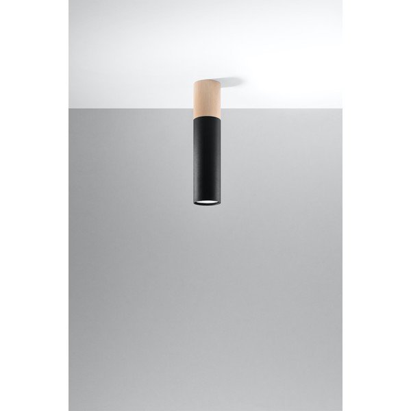 Apparecchio da soffitto nero Paul - Sollux-image-3