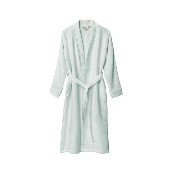 Accappatoio color menta in mussola S/M Kimono – Foutastic