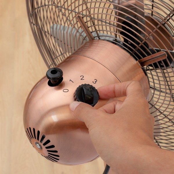Ventilatore regolabile in rame Retro - InnovaGoods-image-2