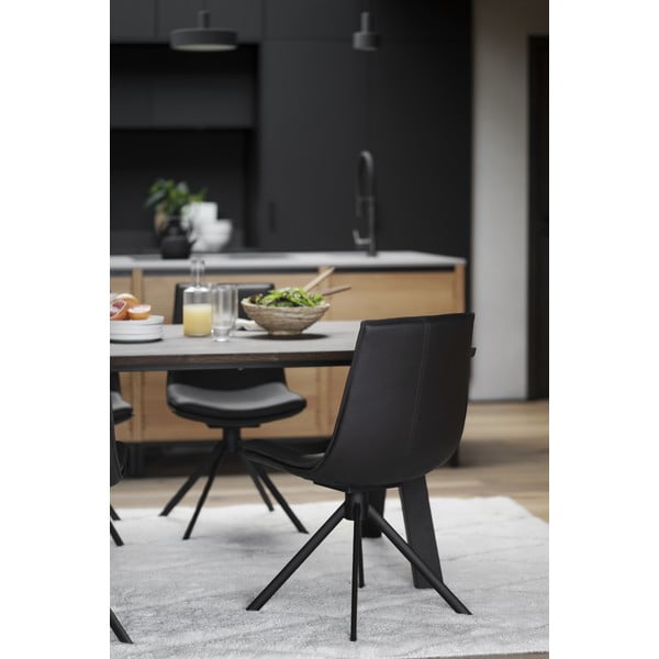 Tavolo da pranzo pieghevole con piano in rovere 170x100 cm Carradale - Rowico-image-2