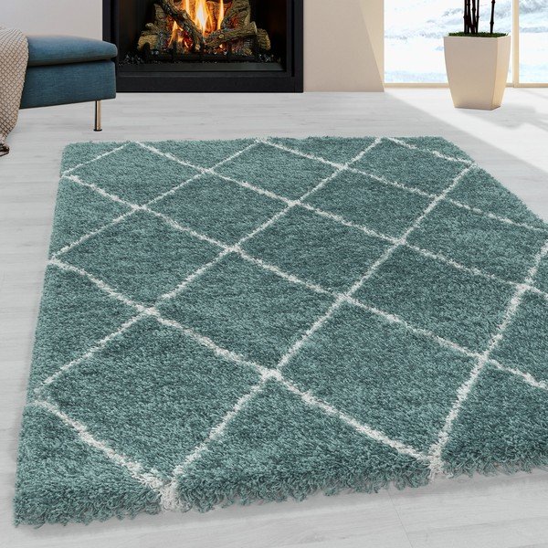 Tappeto turchese 80x150 cm Alvor - Ayyildiz Carpets-image-1