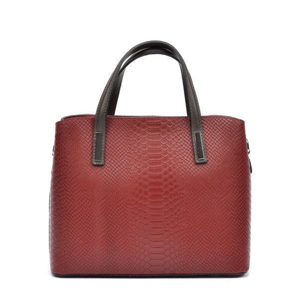 Borsa in pelle rossa Cecilio - Roberta M-image-1