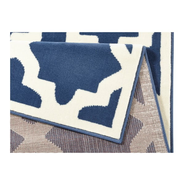 Tappeto blu e bianco , 200 x 290 cm Noble - Zala Living-image-2