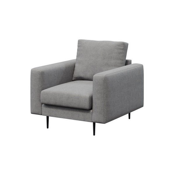 Poltrona grigio chiaro Devichy Levie - devichy