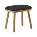 Sgabello color antracite/di colore naturale Paff Tall – UMAGE