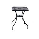 Tavolo da pranzo da giardino in metallo 60x60 cm - Rojaplast
