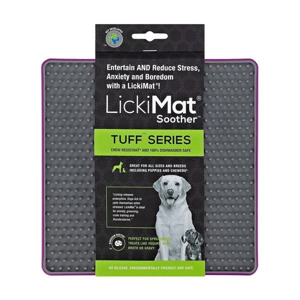 Leccare il cuscinetto Soother Tuff Purple - LickiMat