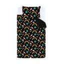 Set copripiumino e federa da bambini nero per letto singolo 135x200 cm Rainbow Rockets – Catherine Lansfield