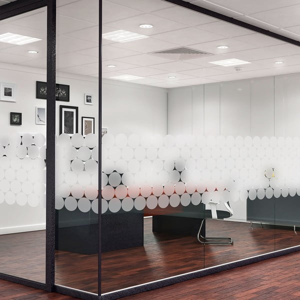 Set di adesivi per finestra 50 pz 10x10 cm Clackout Circle – Ambiance-image-4