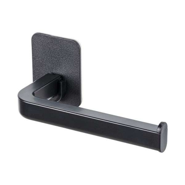 Porta carta igienica senza foratura nero opaco in plastica Parma – Allstar-image-4