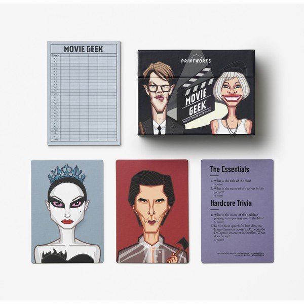 Gioco di società Trivia game Movie geek – Printworks
