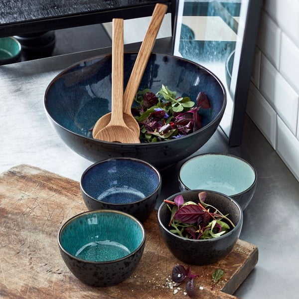 Ciotolina verde/nera in gres 200 ml Gastro Green/Black – Bitz-image-1