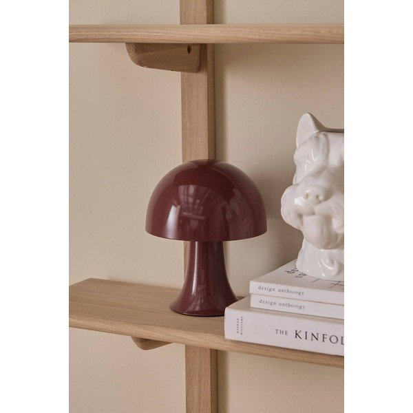 Mensola colore naturale chiaro in rovere massiccio con ripiani multipli 90 cm Albin – Ellos Home-image-2
