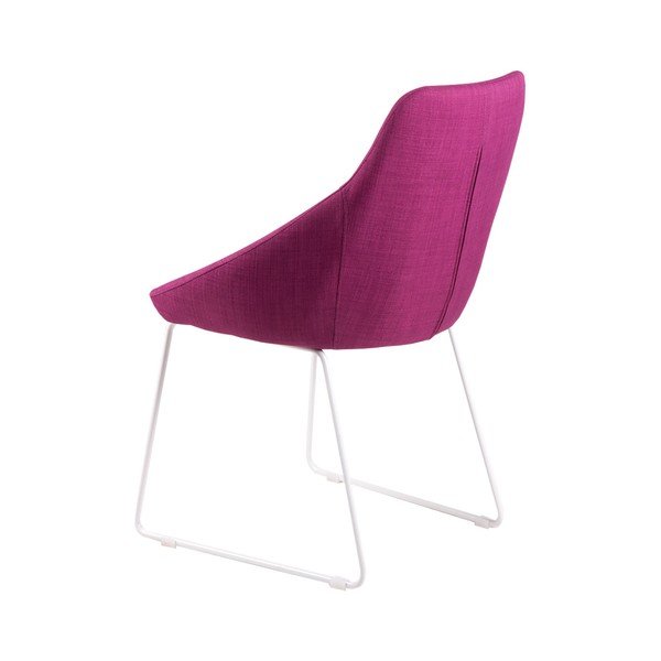 Set di 2 sedie da pranzo rosa Alba - sømcasa-image-1