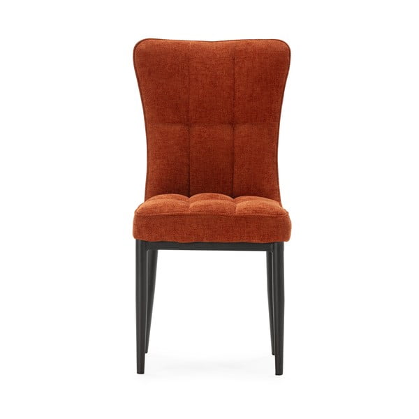 Sedie da pranzo in set color terracotta 2 pz Damon – Marckeric-image-3