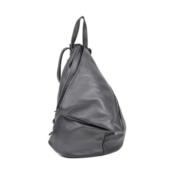 Zaino in pelle nera Beau - Isabella Rhea
