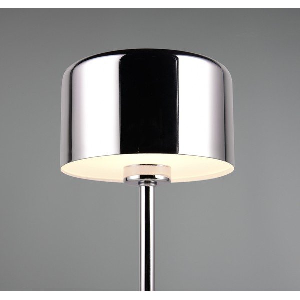 Lampada da tavolo dimmerabile a LED in argento lucido (altezza 30 cm) Jeff - Reality-image-1
