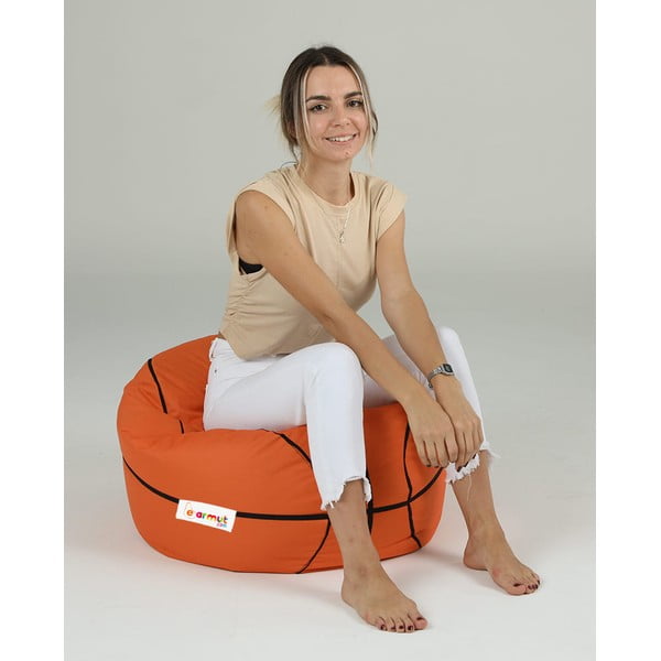 Borsa arancione per bambini Basketball - Floriane Garden-image-1
