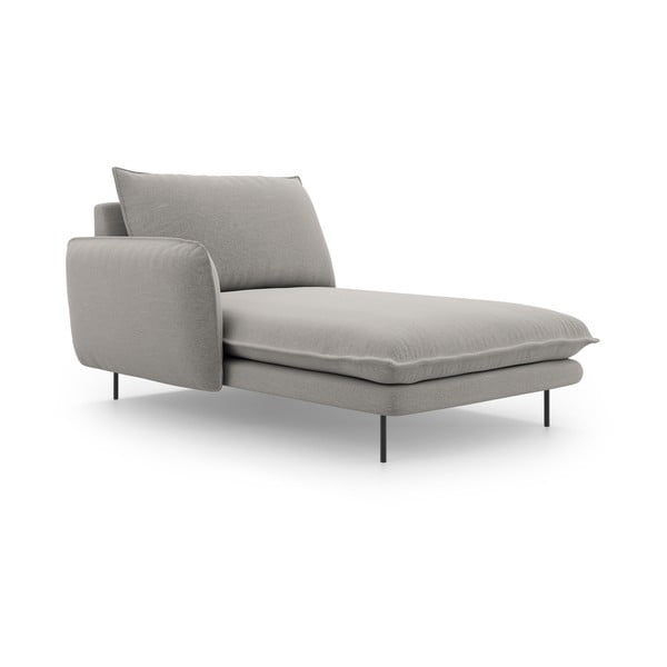 Poltrona lounge grigio chiaro, angolo sinistro Vienna - Cosmopolitan Design-image-2