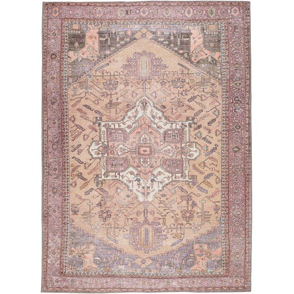 Tappeto con contenuto di cotone , 140 x 200 cm Haria Gold - Universal