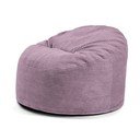 Pouf a sacco per bambini viola con rivestimento in velluto a coste Om 85 – SLOWDOWN