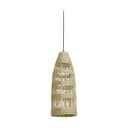 Lampadario in colore naturale con paralume in seagrass ø 20 cm Latika - Light & Living