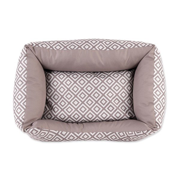 Letto per cani in peluche marrone chiaro 75x90 cm Dog Fantasy DeLuxe - Plaček Pet Products-image-2