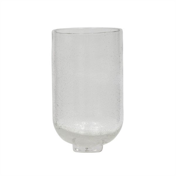 Vaso in vetro fatto a mano (altezza totale 24 cm) Kuki – OYOY Living Design