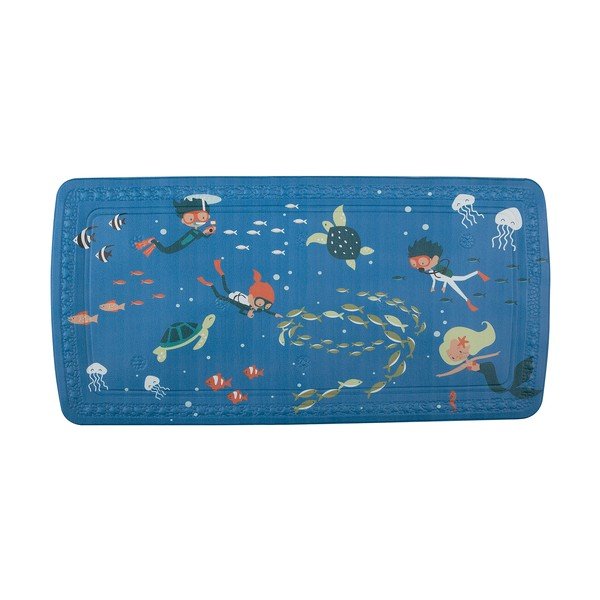 Tappetino antiscivolo per bambini per la vasca 36x71 cm Scuba Diver – Spirella