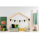 Letto per bambini in legno di pino 120x200 cm Mila RM - Adeko