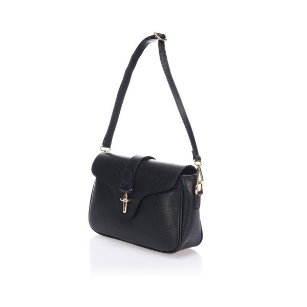 Borsa in pelle nera Modesto - Markese-image-1