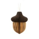 Decorazione per albero di natale in carta fatta a mano 10 cm Honeycomb Acorn – Sass & Belle