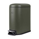 Cestino per la spazzatura verde scuro in metallo con pedale 5 l Mini Walther – Mette Ditmer Denmark