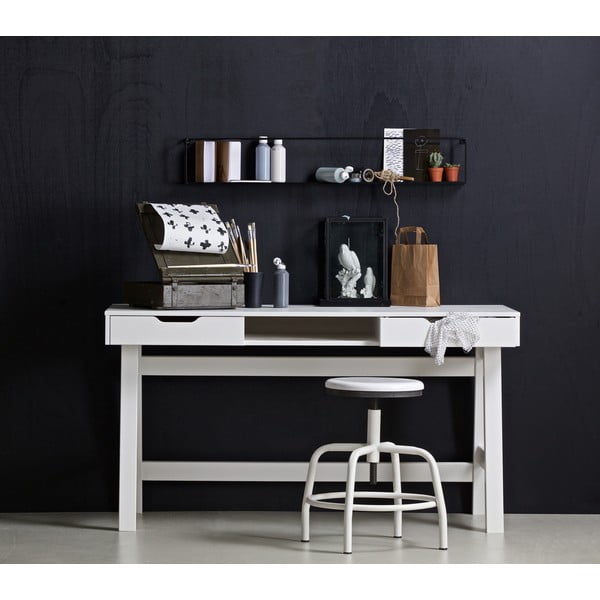 Scrivania bianca Nikki - WOOOD-image-1