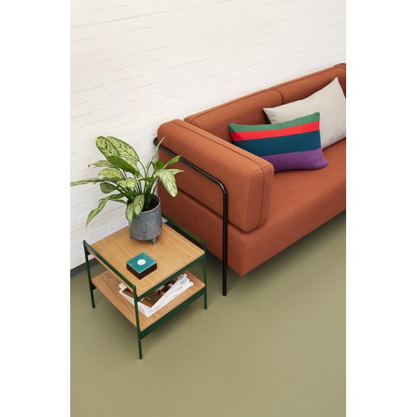 Tavolino con piano in rovere 43x43 cm Jaunty - Hübsch-image-1