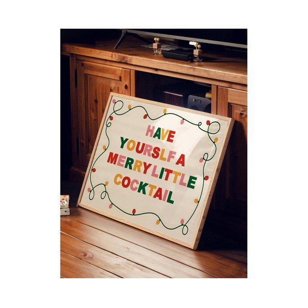 Dipinto stampato con cornice inclusa 30x40 cm – Wallity-image-1