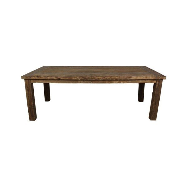 Tavolo da pranzo in teak non trattato Napoli, 200 x 100 cm - HSM collection
