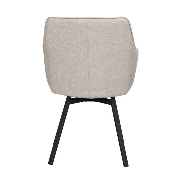 Set di sedie da pranzo beige in imbottito 2 pz Alison – Rowico-image-4