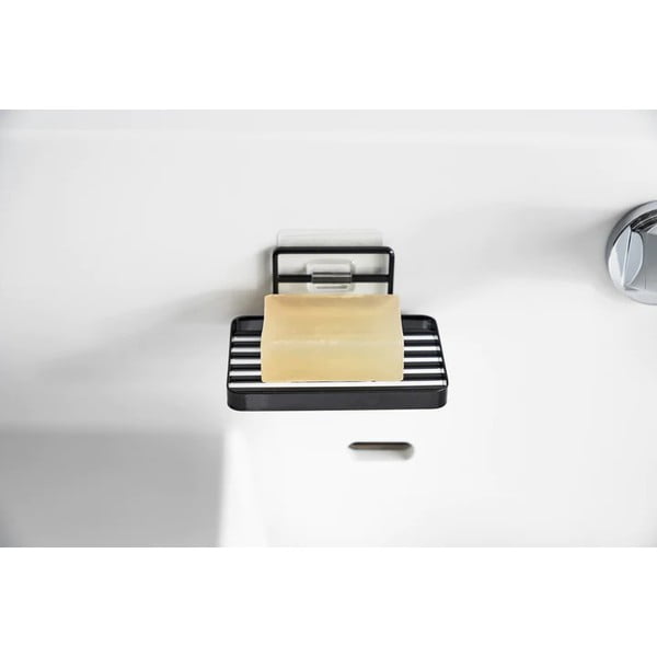 Portasapone in metallo nero autoportante Film Hook - YAMAZAKI-image-1