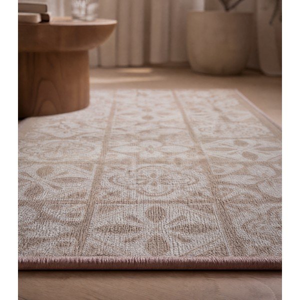 Passatoia beige lavabile 50x120 cm Constantine – douceur d'intérieur-image-3