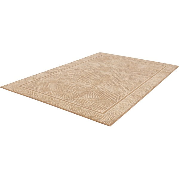 Tappeto in lana beige 133x180 cm Jenny - Agnella-image-4