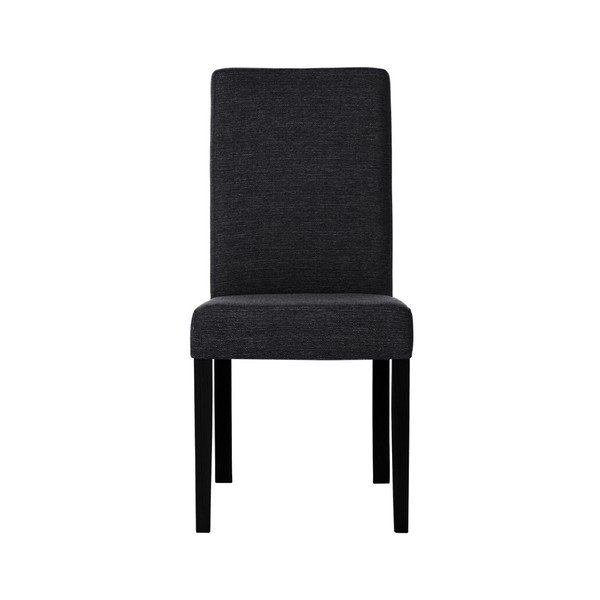 Sedia nera con gambe in faggio nero Tonka - Ted Lapidus Maison-image-3