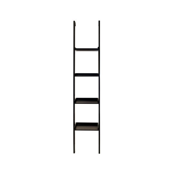 Scaffale nero 36x180 cm Wall - Interstil-image-1