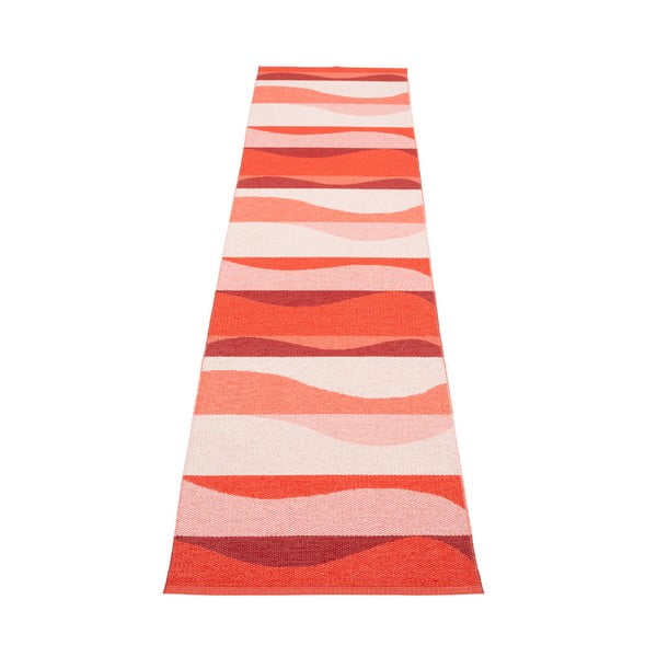 Passatoia da interno/esterno rossa 70x300 cm Urvi Fire – Pappelina-image-2