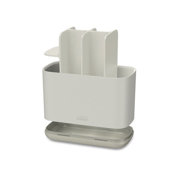 Portaspazzolino verticale beige in plastica EasyStore – Joseph Joseph-image-4