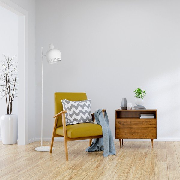 Lampada da terra grigia, altezza 140 cm Isa - SULION-image-1