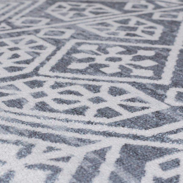 Tappeto lavabile grigio 200x290 cm FOLD Cora - Flair Rugs-image-3