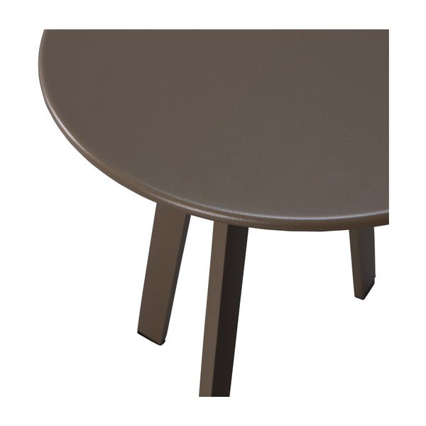 Tavolino da giardino rotondo in metallo ø 40 cm Fer – WOOOD-image-3