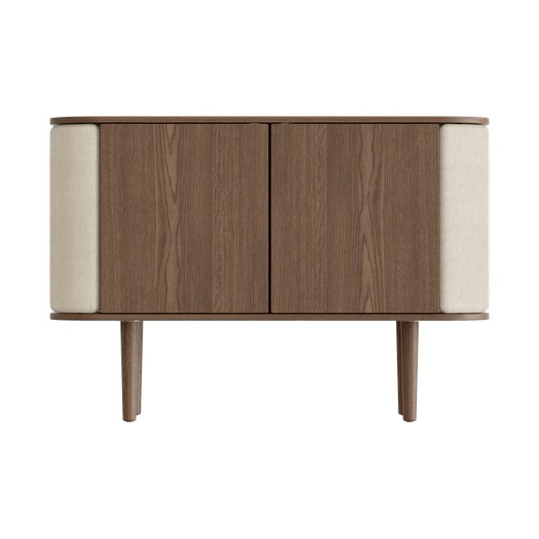 Cassettiera bassa marrone-beige in rovere 109x75 cm Treasures - UMAGE-image-3