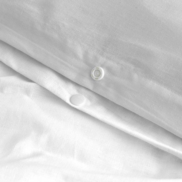 Copripiumino in cotone Cuore, 200 x 200 cm - Blanc-image-4